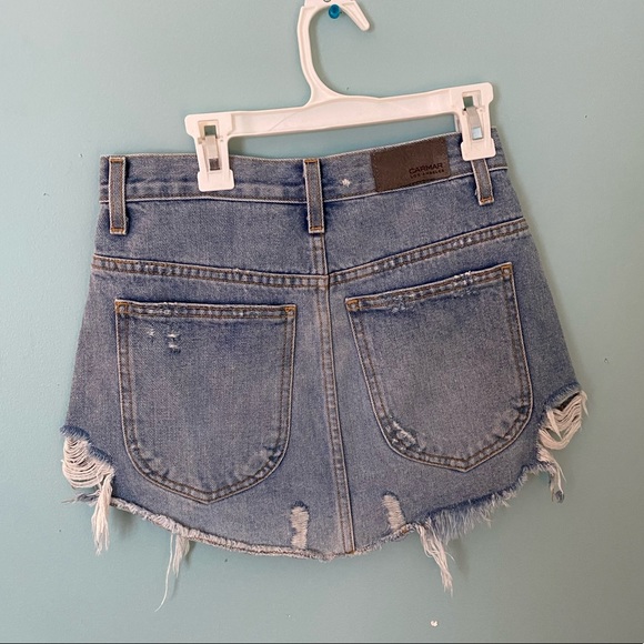 CARMAR denim/LF denim skirt! - Picture 4 of 4